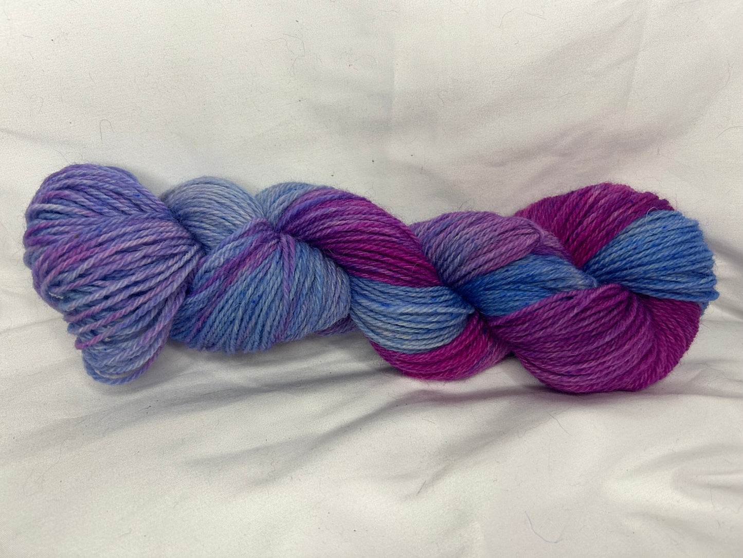 Johns Groove~Hand Dyed Yarn~1 Skein~Superwash Cheviot DK Weight
