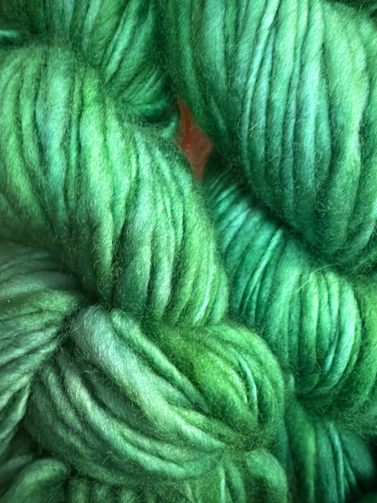Grass~ Christina's Thick N' Thin Chunky ~100% Superwash Merino