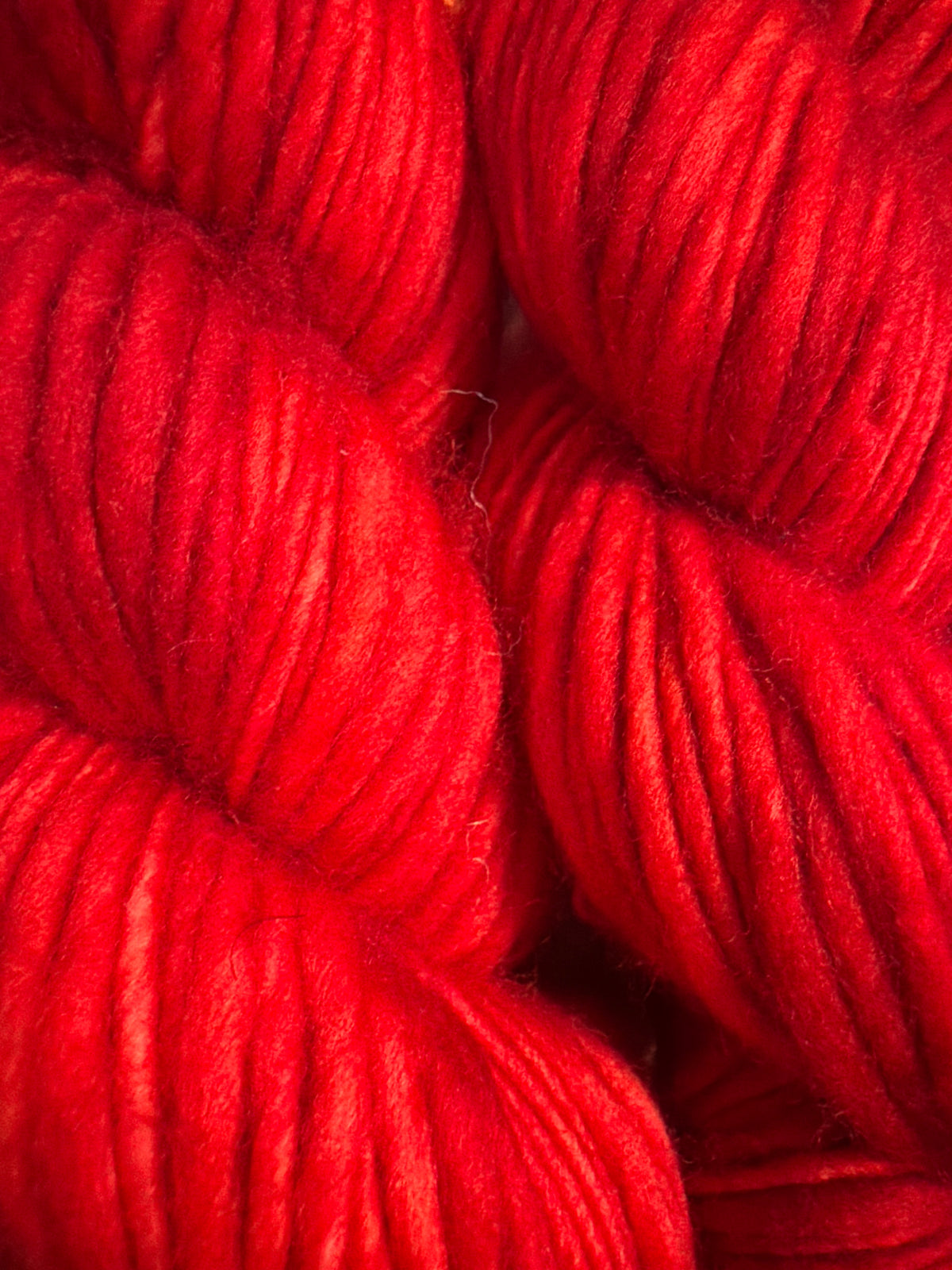 Little Red Dress~Christina's Thick N' Thin Chunky~100% Superwash Merino