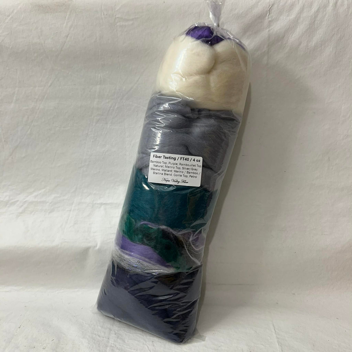 Napa Valley Fibers Mixed Bag Fiber Tasting #FT40 | 4 oz