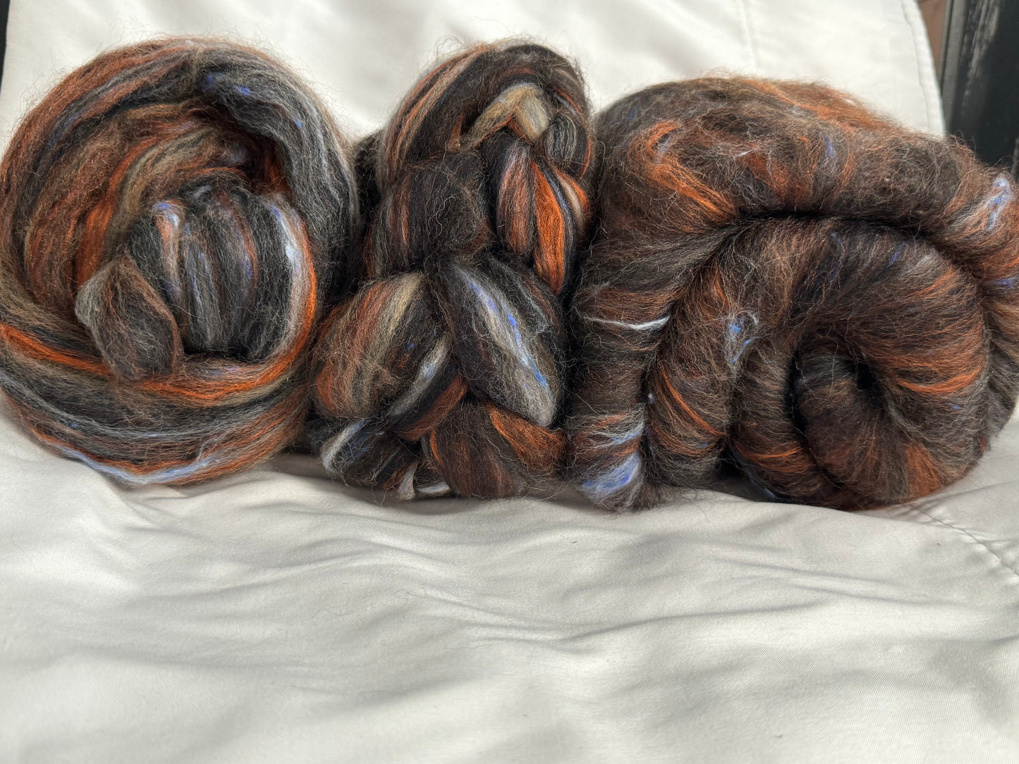 Batt Collection~Braid, Mini Batt, & Fiber Bun