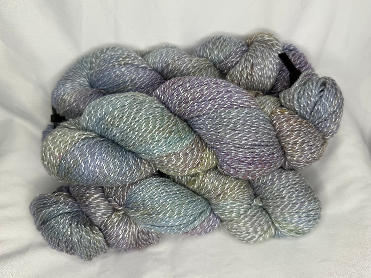 Polwarth/Bamboo-50/50-Hand Dyed~382 Yards Each Skein~Sea Glass
