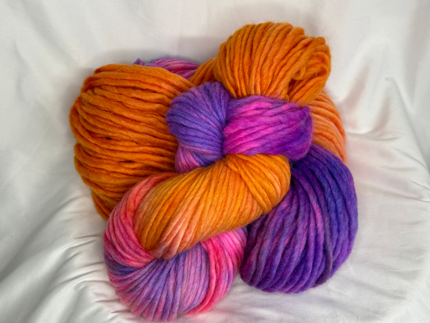 Cheviot Super Chunky Hank~Brights~Hand Dyed~142 Yards-Discounted