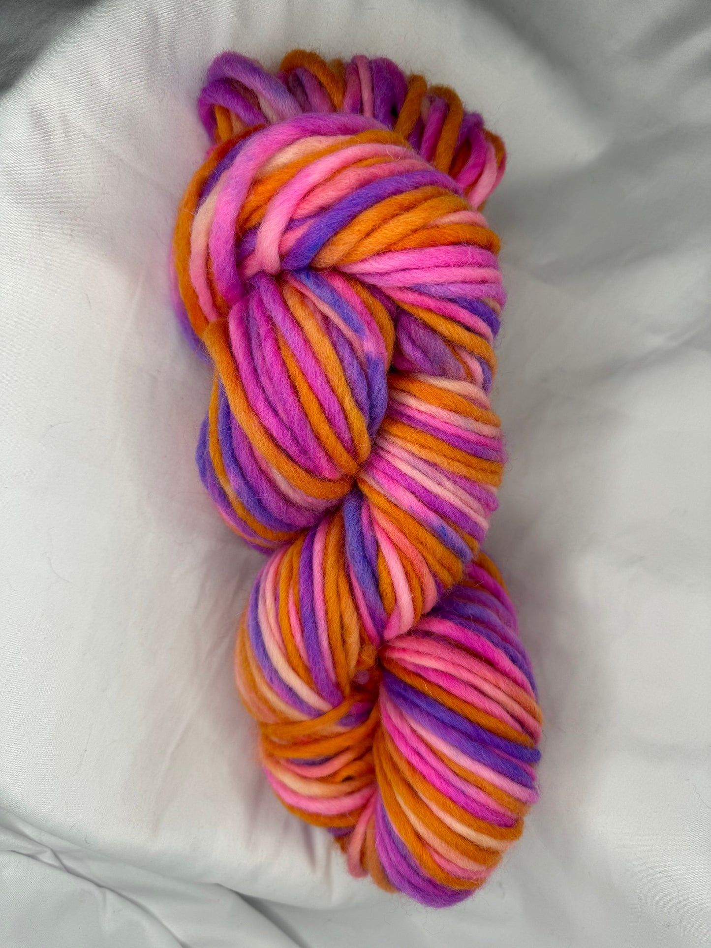 Cheviot Super Chunky Hank~Brights~Hand Dyed~142 Yards-Discounted