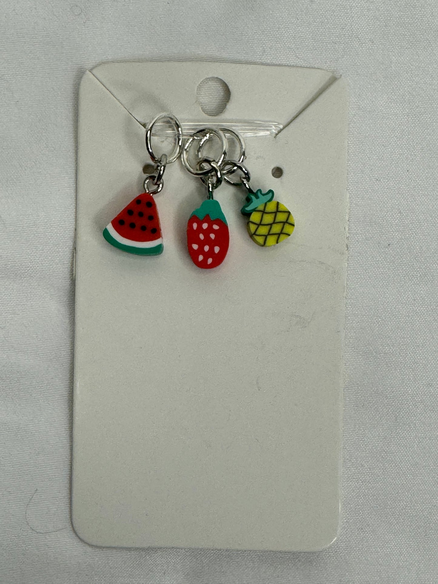 Stitch Marker Set~Fruit Set of 3