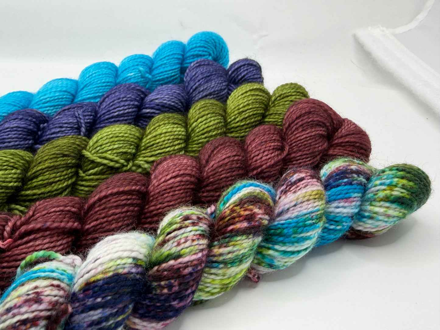 Enchanted Garden Party~Mini Skein Set~Everyday Sock~80/20 Superwash Merino & Nylon