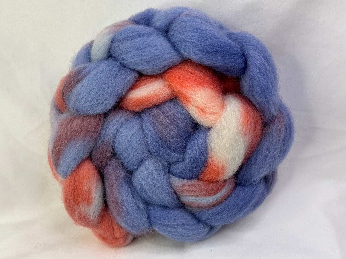 Perendale~(PERE-S-22)~Hand Dyed~4 oz Braid