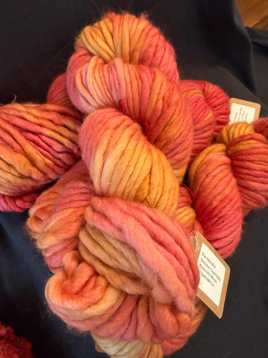 Caramel Apple~Christina's Super Bulky~100% Fine Merino Wool