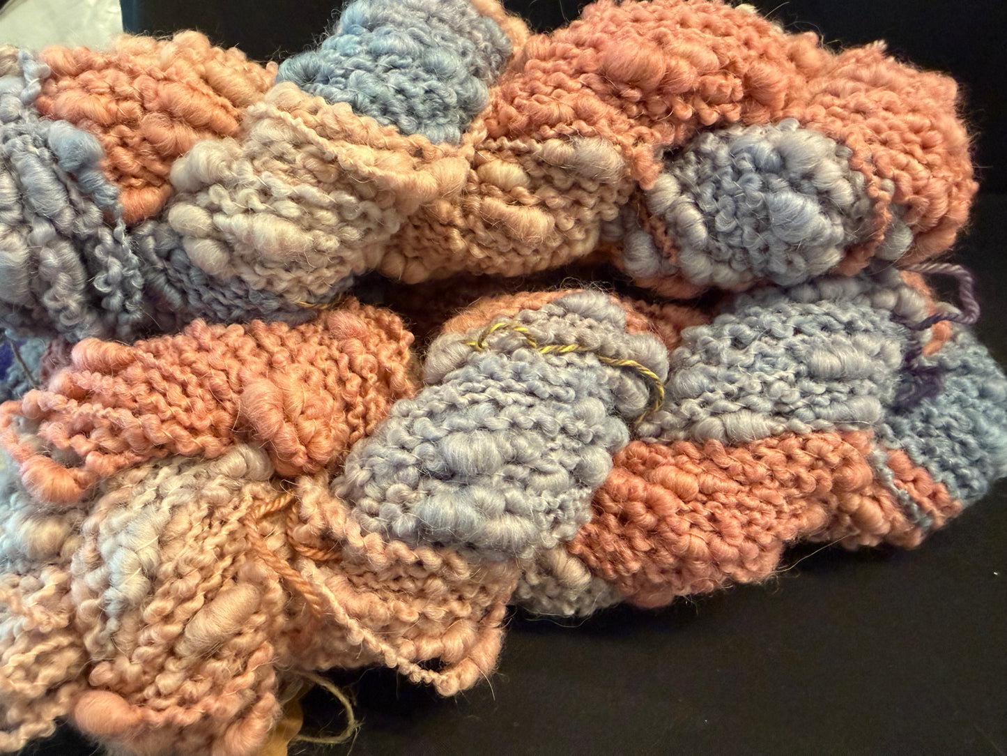Blushing~ Christina's Bobble 50/50 Alpaca & Non-Superwash Peruvian Merino