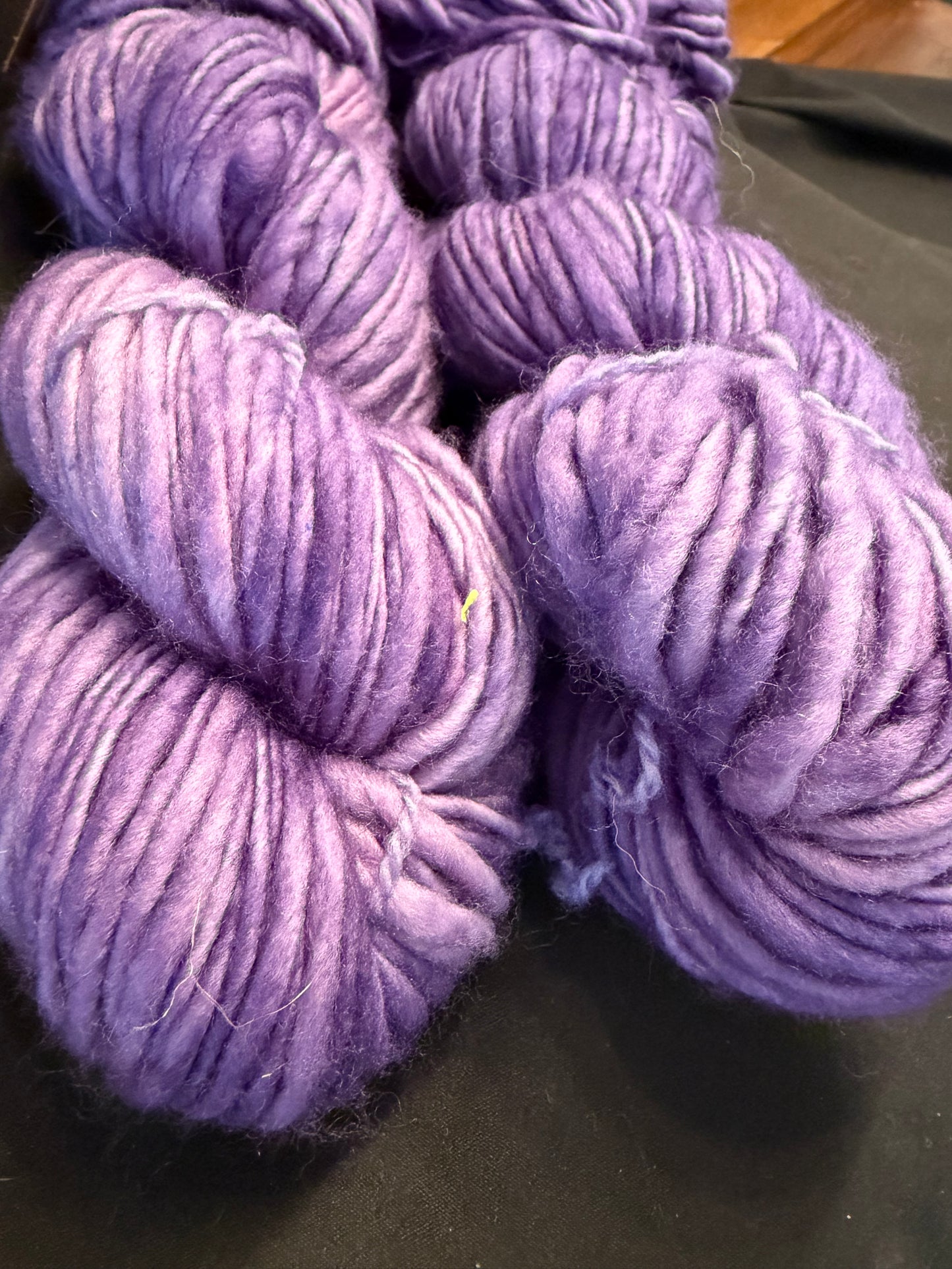 Soft Purple~ Christina's Thick N' Thin Chunky ~100% Superwash Merino