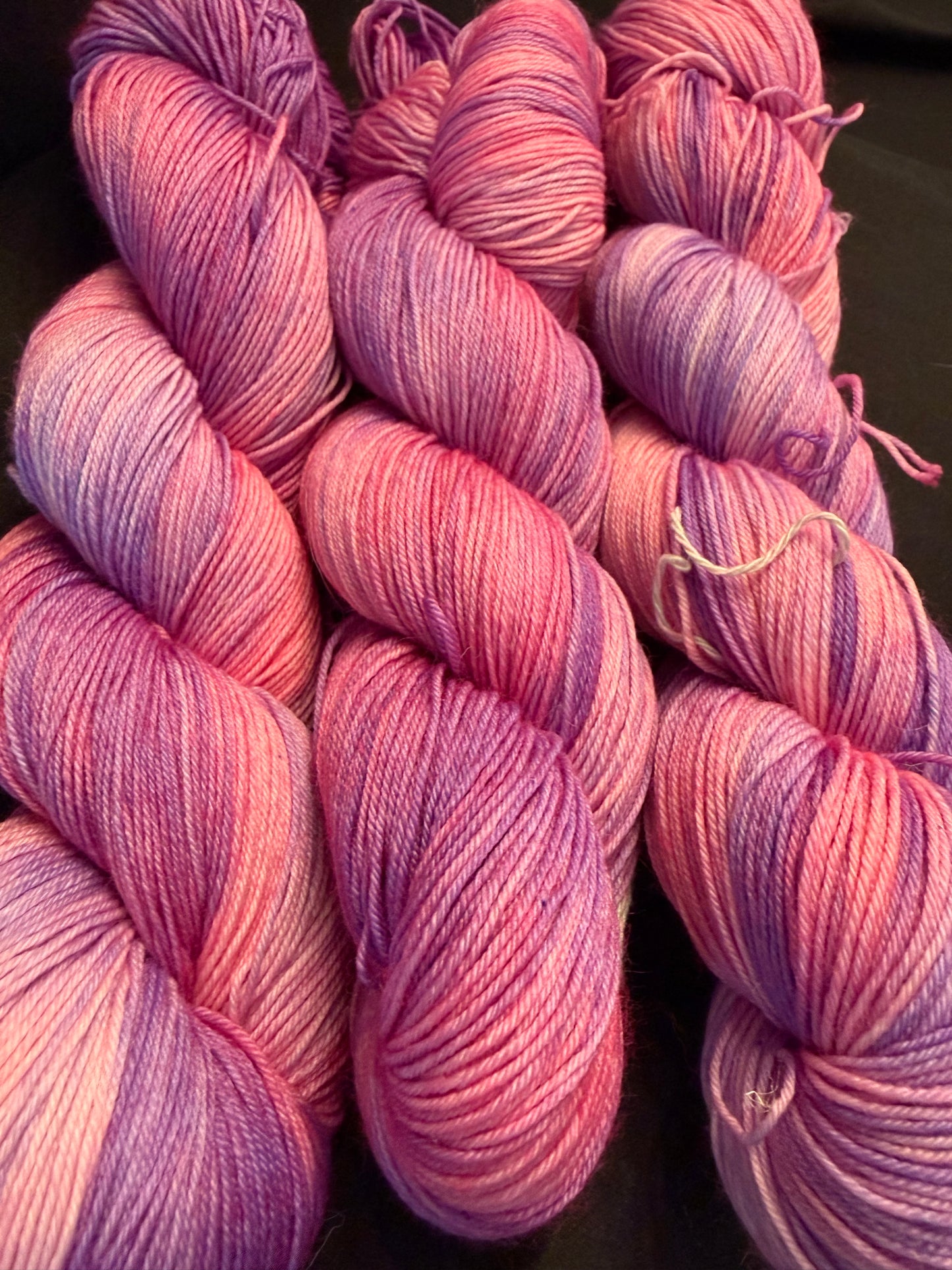 Blushin'~Evelyn's Sock~75/25 Superwash Merino Nylon