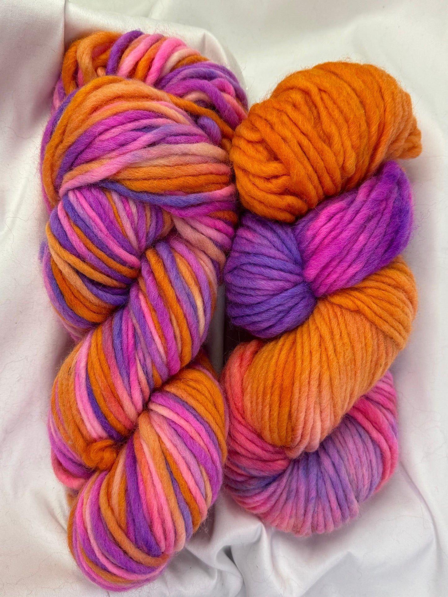 Cheviot Super Chunky Hank~Brights~Hand Dyed~142 Yards-Discounted