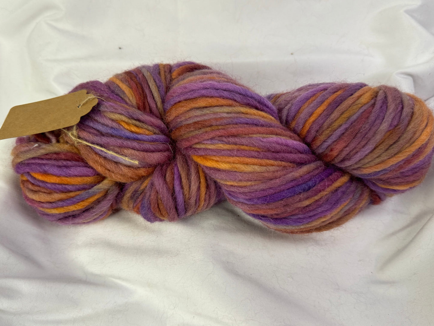 Cheviot Super Chunky Hank~Mood~Hand Dyed~142 Yards