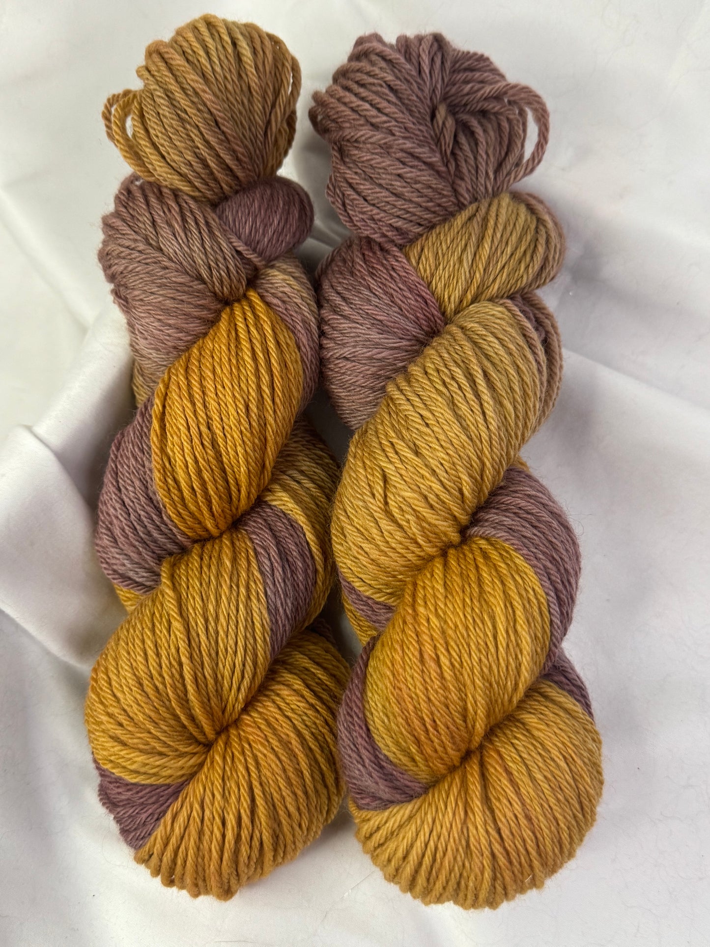 Butter Toffee Colorway~ Grace's Aran Weight~191 Yards