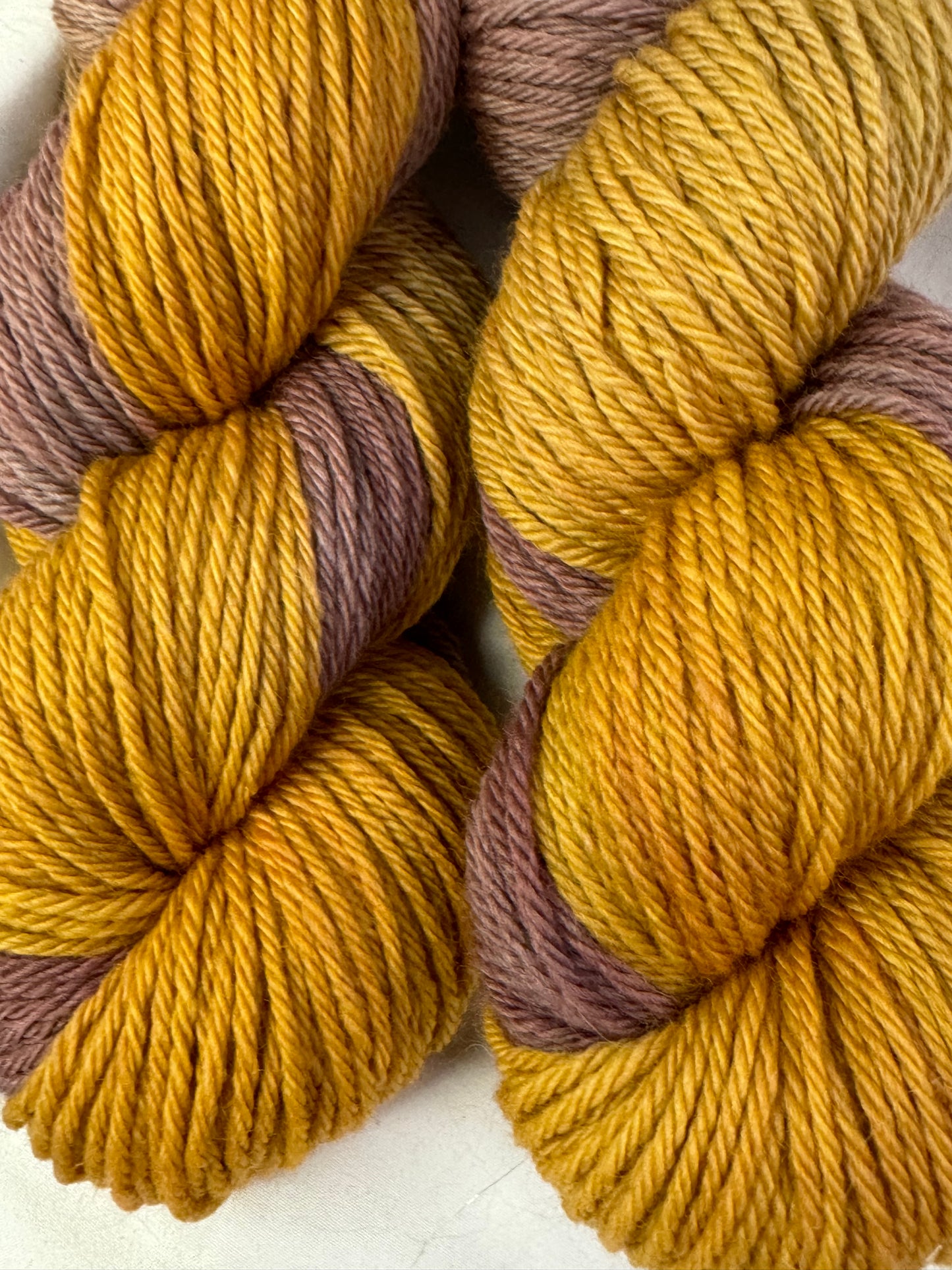 Butter Toffee Colorway~ Grace's Aran Weight~191 Yards