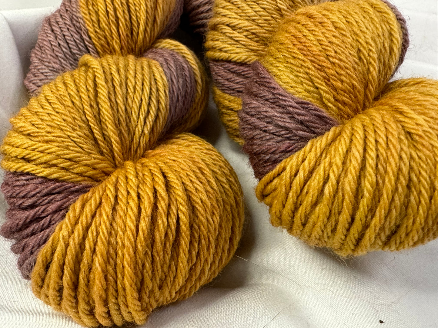 Butter Toffee Colorway~ Grace's Aran Weight~191 Yards
