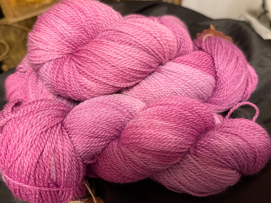 Hello Blush~ Christina's MCN Oooh Yummy! Sock~80/10/10 Superwash Merino, Nylon, & Cashmere