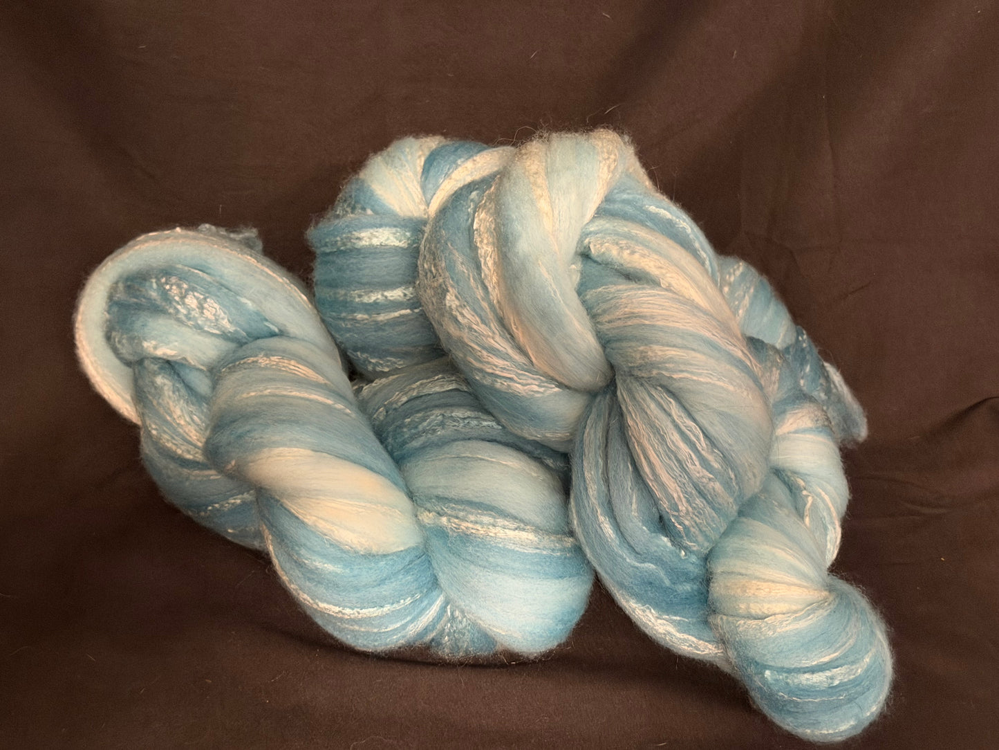 Merino Bamboo 70/30~(MER-BAM-S-14)~Hand Dyed~~4 oz Fiber Hank