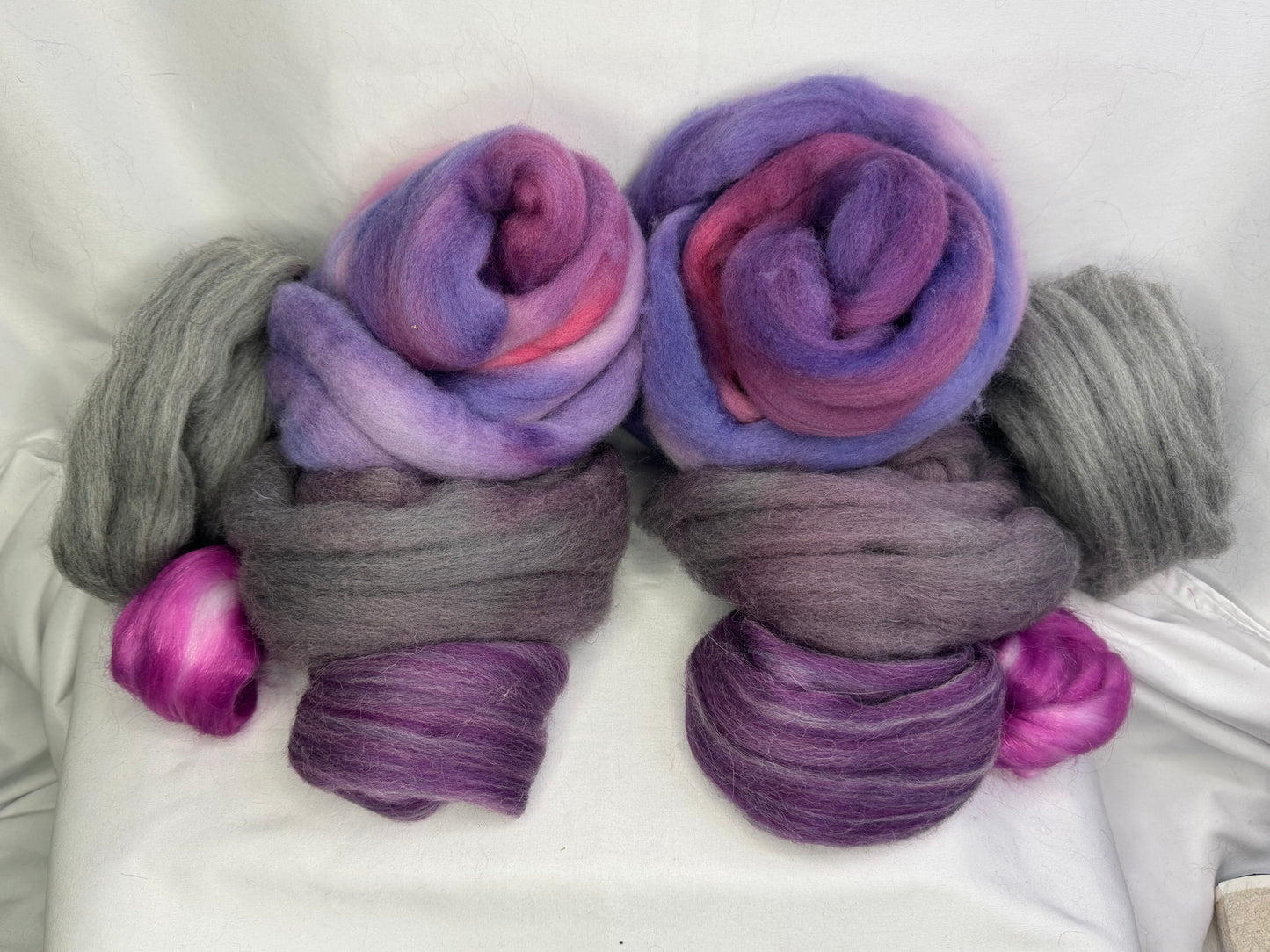 B.Y.O.B~Build your own batt~8 oz Bag of coordinating fibers~May 2025
