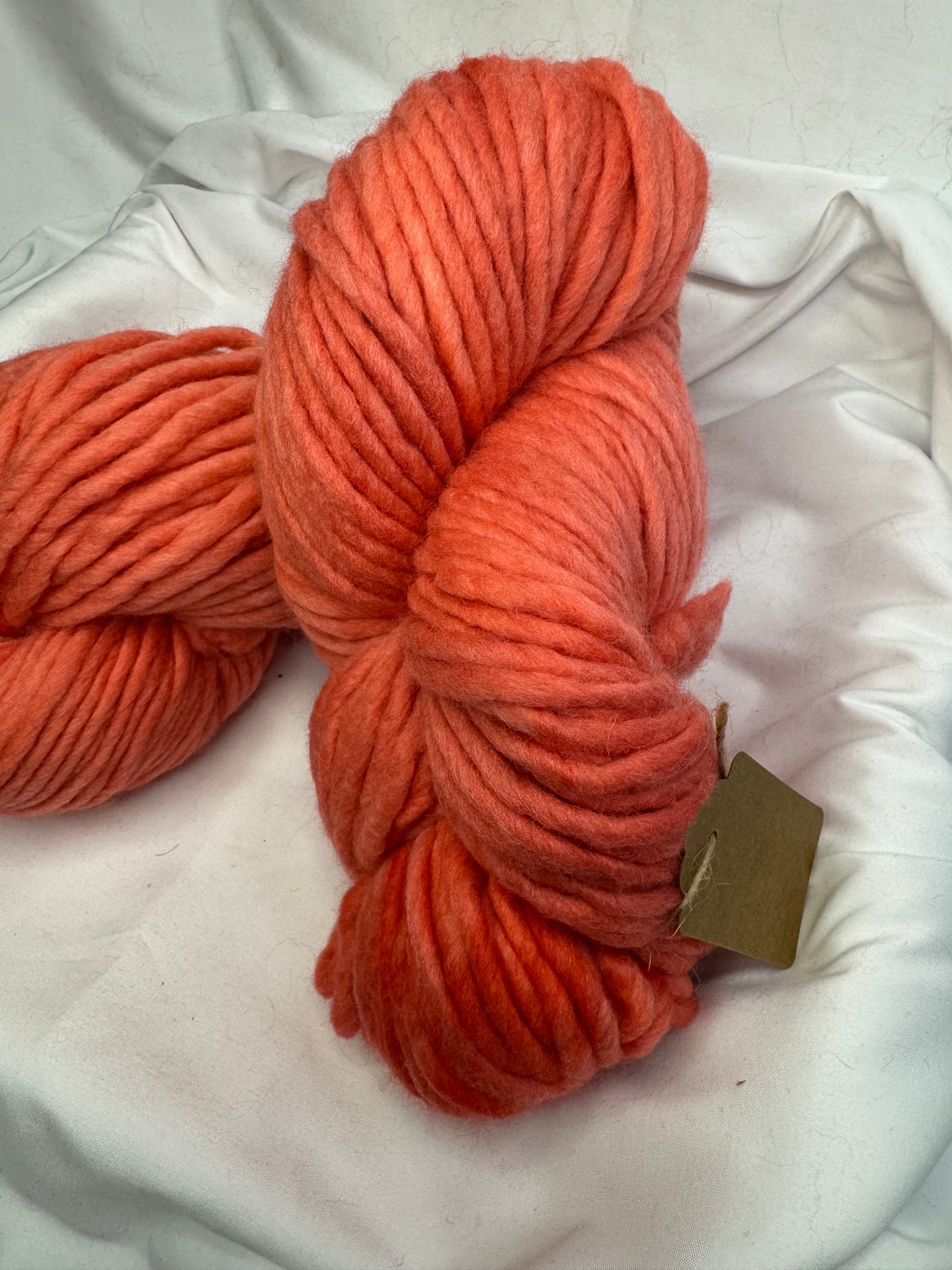 Deborah's Super Chunky Merino~Peachy~Hand Dyed~100% Merino~142 Yards
