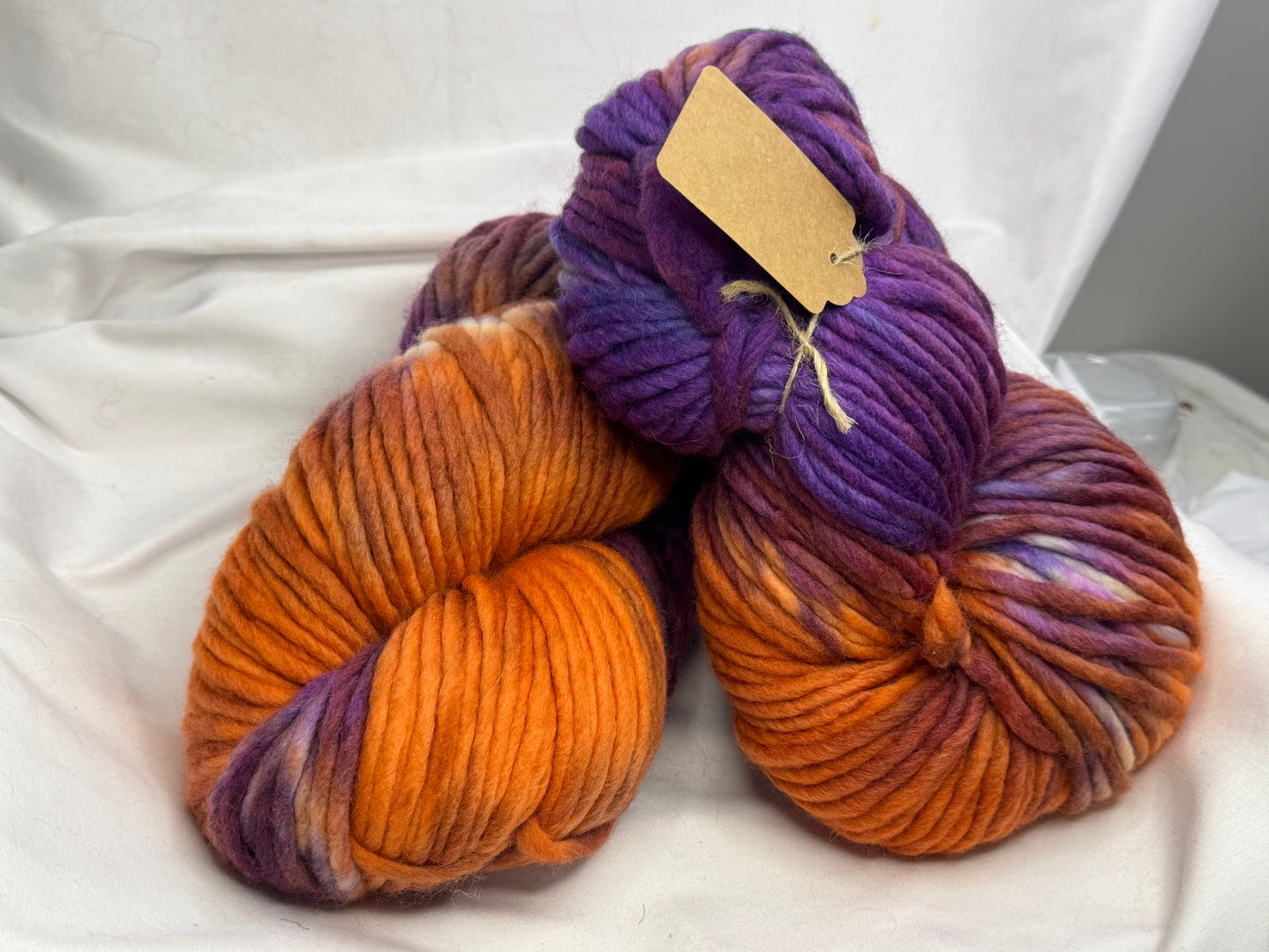 Deborah's Super Chunky Merino~Fusion~Hand Dyed~100% Merino~142 Yards