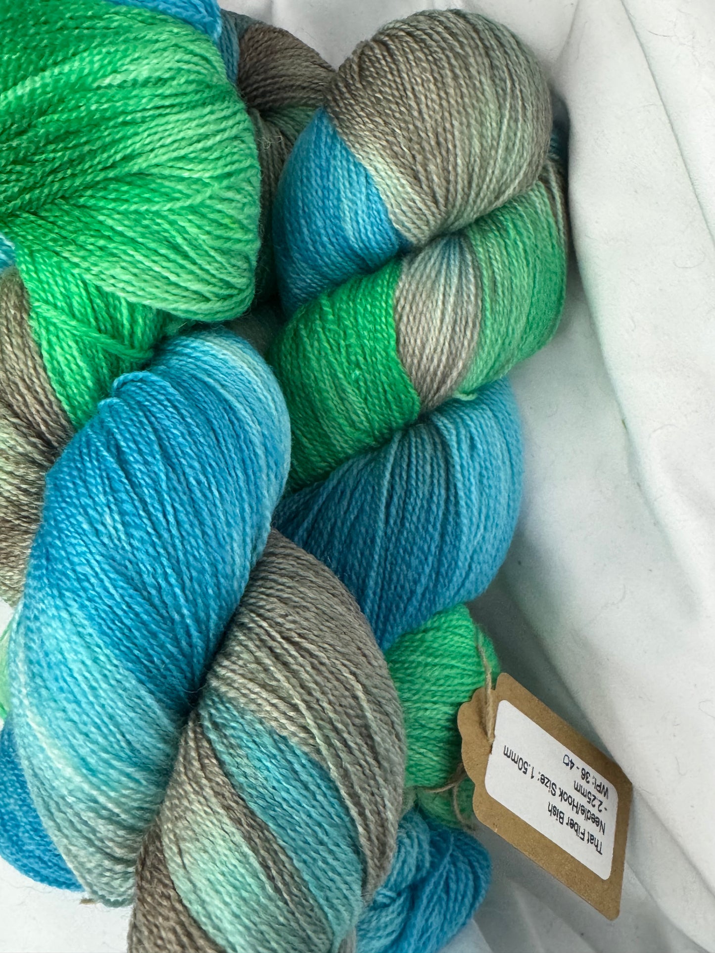 Lace Weight~Superwash Merino Wool & Bamboo~Hand Dyed Yarn~792 Yards