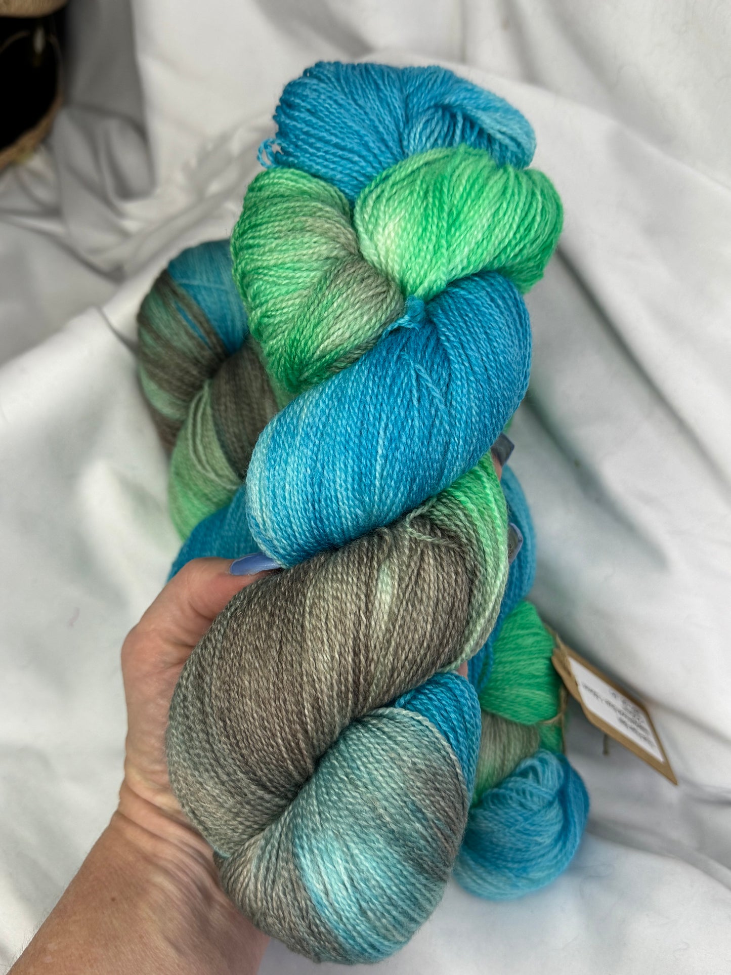 Lace Weight~Superwash Merino Wool & Bamboo~Hand Dyed Yarn~792 Yards