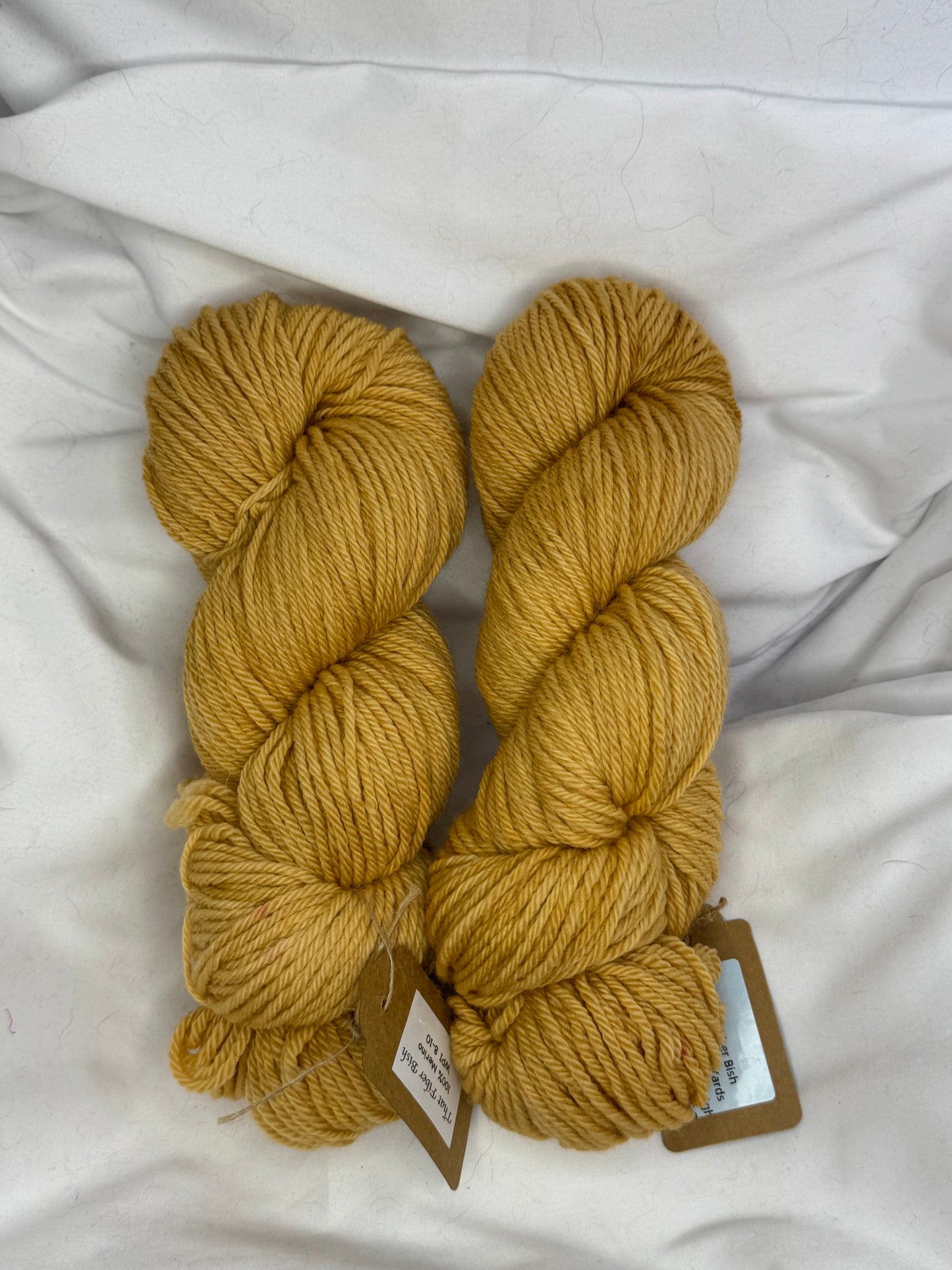 Butter Colorway~ Grace's Aran Weight~191 Yards