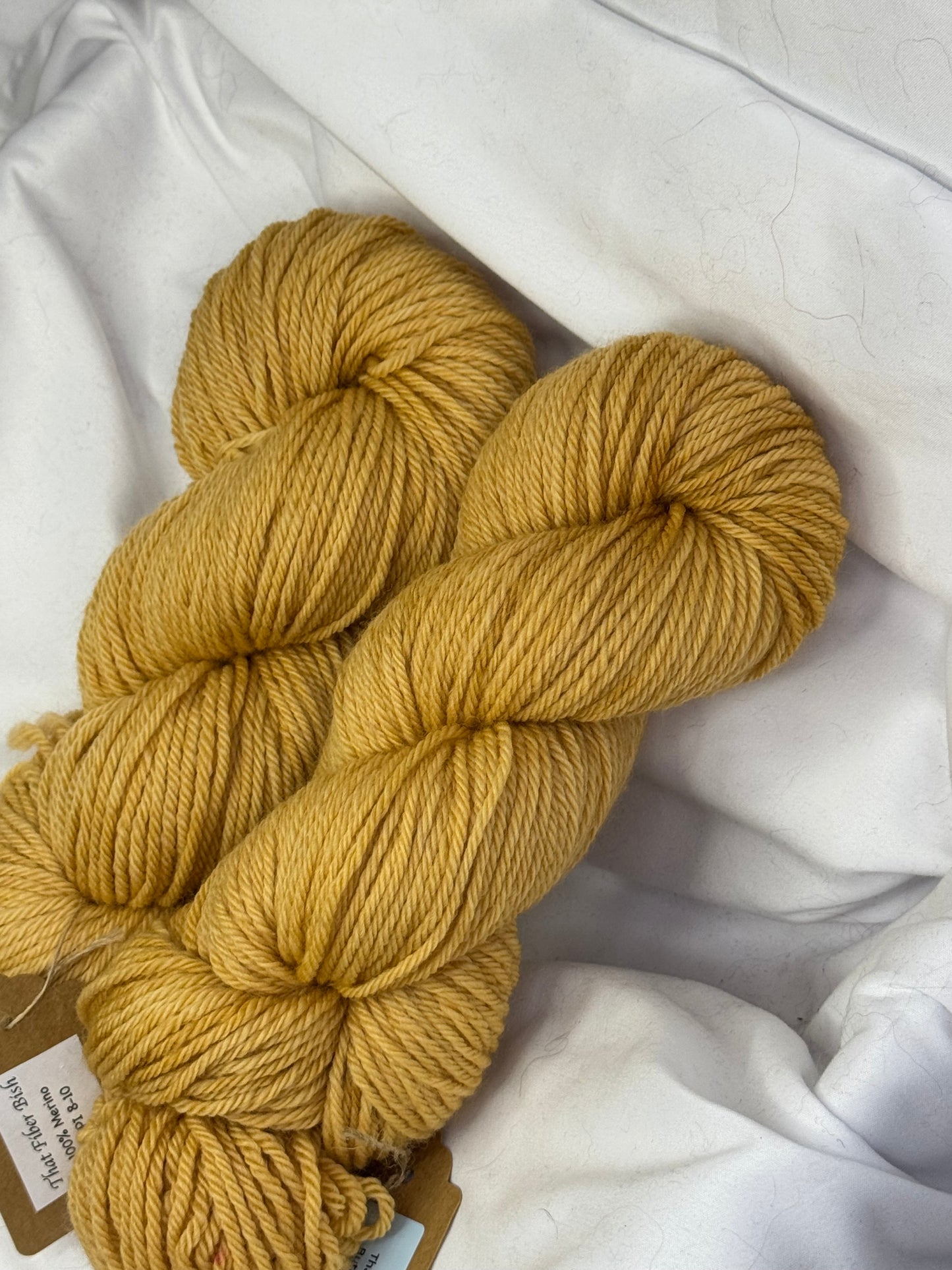 Butter Colorway~ Grace's Aran Weight~191 Yards
