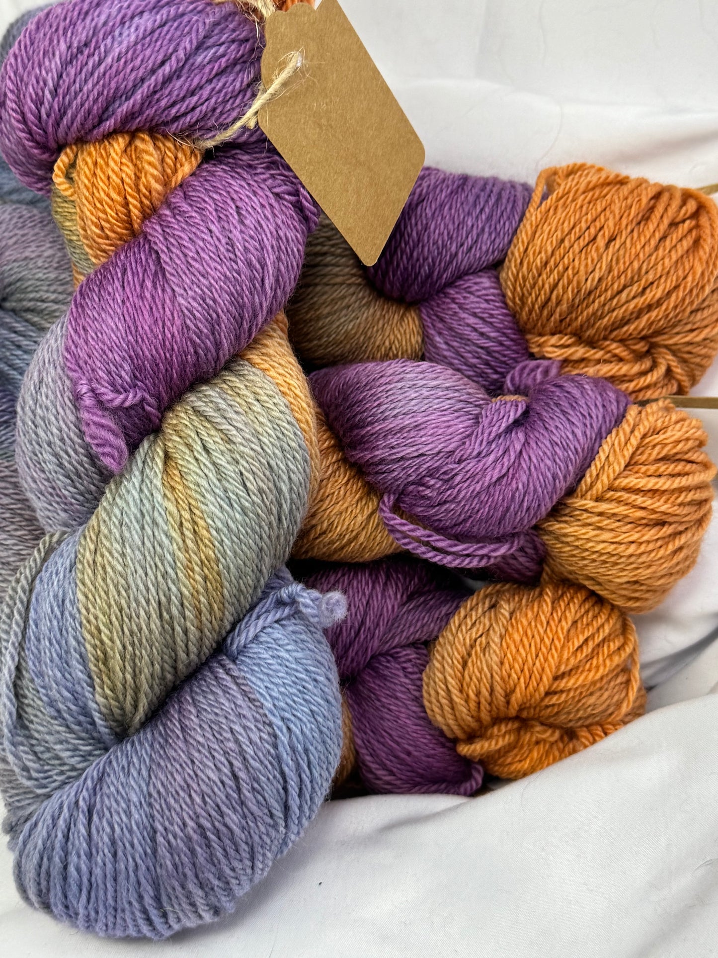 Grace's Merino~Golden Plum~DK Weight-Hand Dyed Yarn~251 Yards