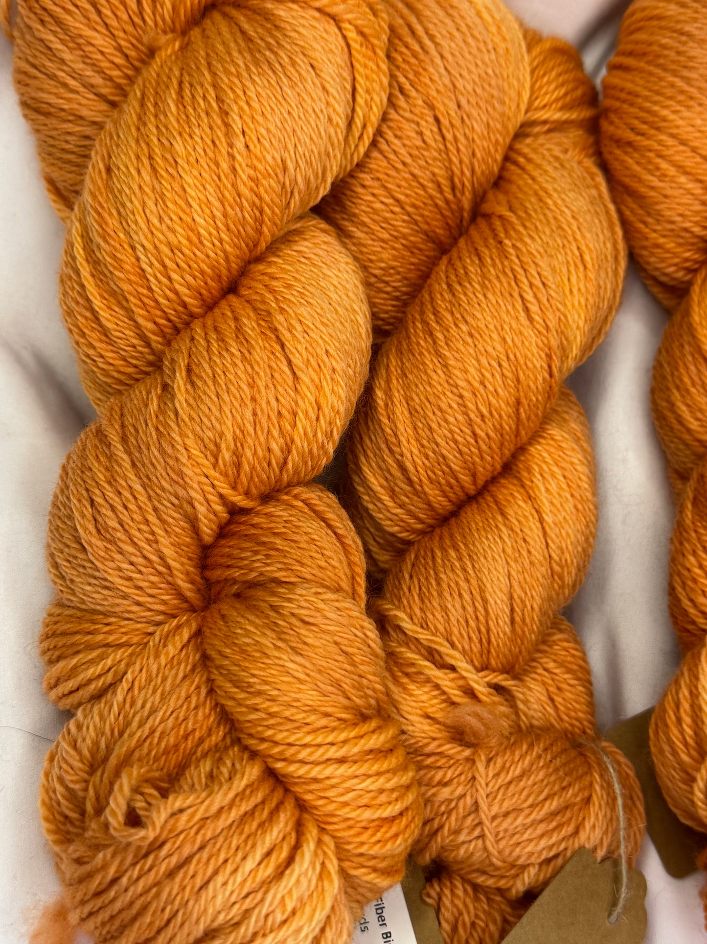 Grace's Merino~Orange~DK Weight-Hand Dyed Yarn~251 Yards