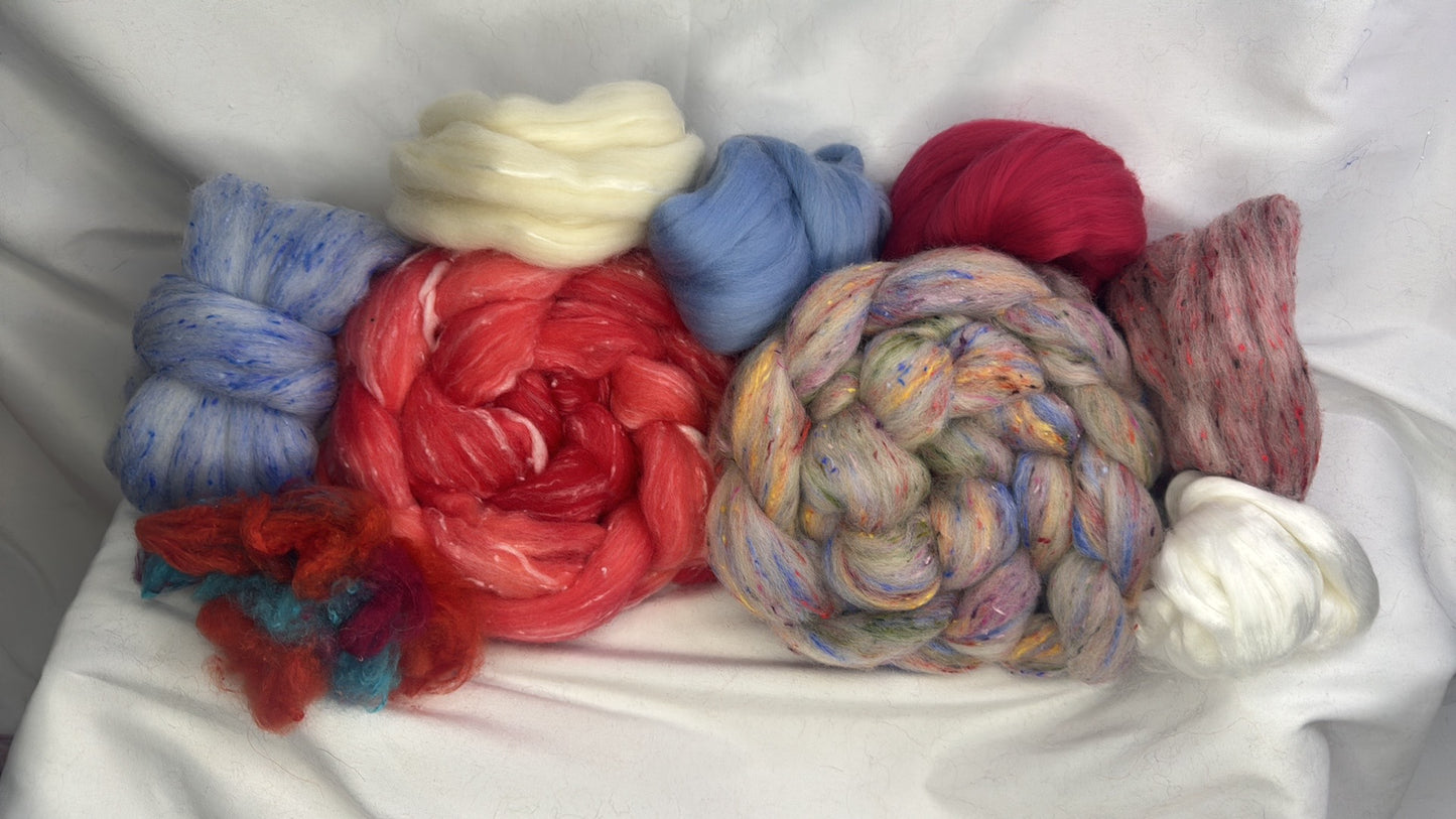 "Firecracker Fiesta" Spinning Kit, 12 Oz Total Weight