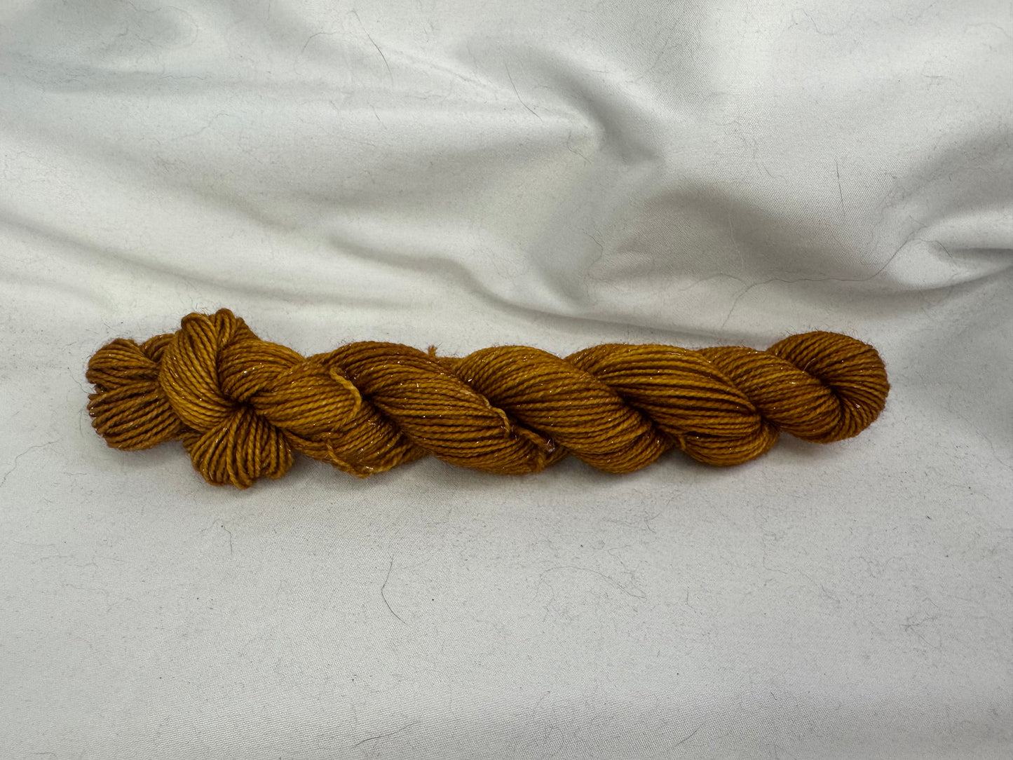 "Sock Set" Bronze Dust~437 Yard Full Skein & 87 Yard Mini Skein~Hand Dyed