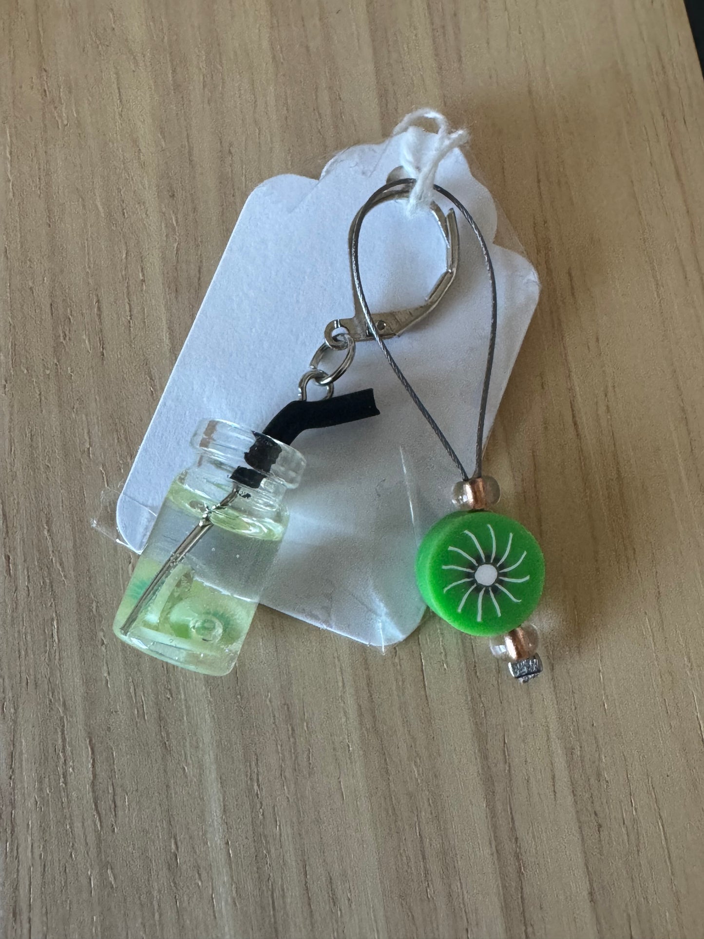 Stitch Marker Set~Fruit Cocktail~Kiwi