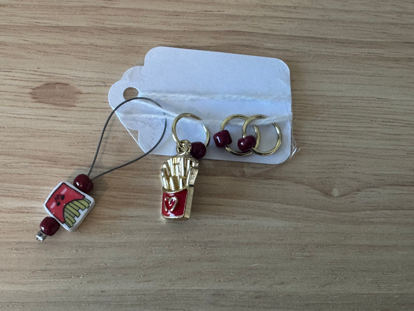 Stitch Marker Set~French Fries