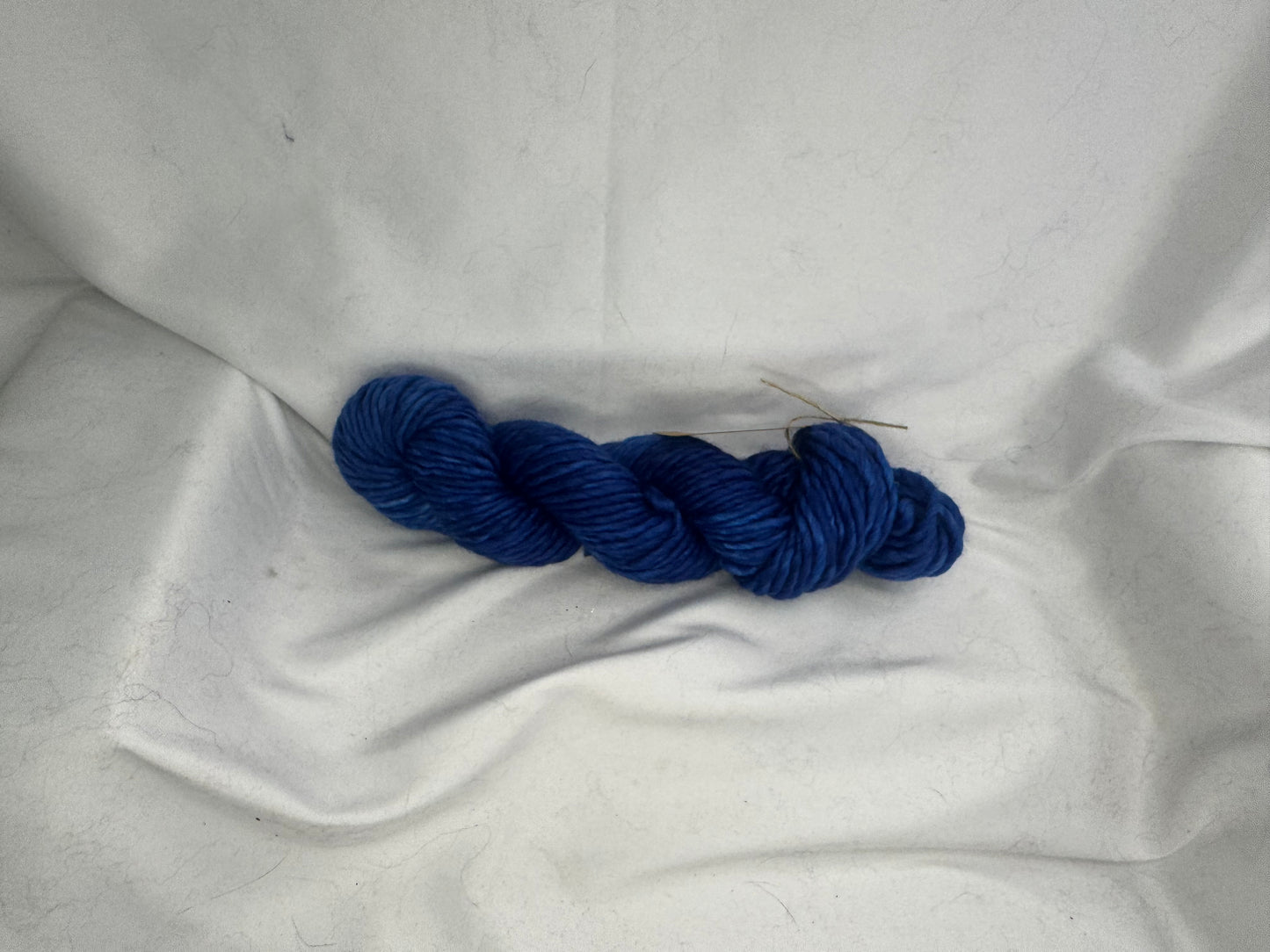 Genevieve's Super Bulky~Blue Hues~Hand Dyed Yarn-76 Yards-Each Skein~Superwash Merino Nylon 80/20
