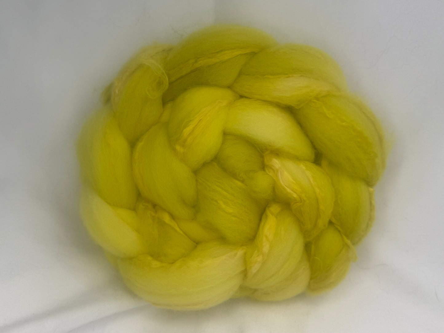 Merino Soybean~70/30~(MER-SOY-S-10)~Hand Dyed 4 oz Braid