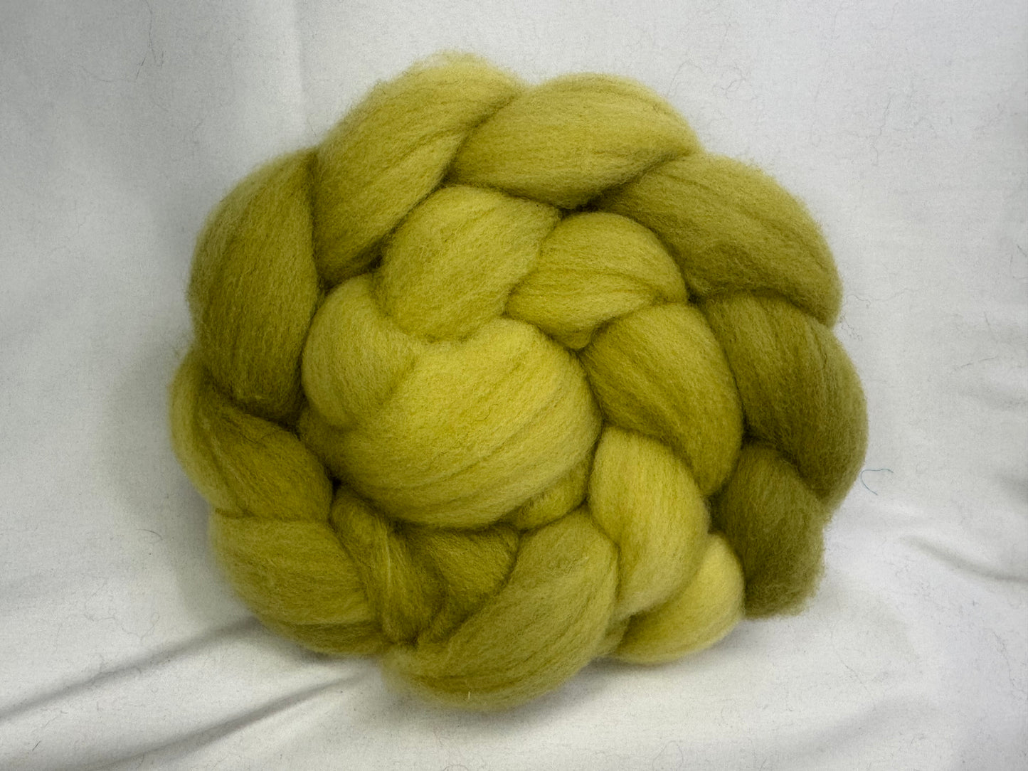 Cheviot Cross Wool Hand Dyed 4 oz Braid~USA Farm Blend(L56-S-12)