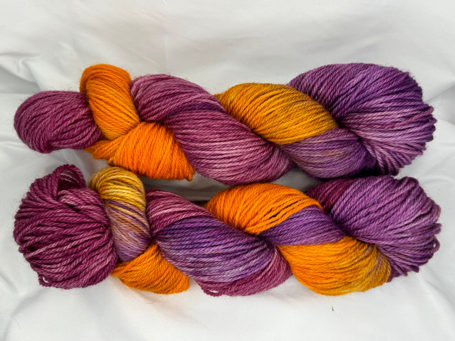 Marooned~Hand Dyed Yarn-251 Yards-1 Skein~Superwash Cheviot DK Weight-Discounted