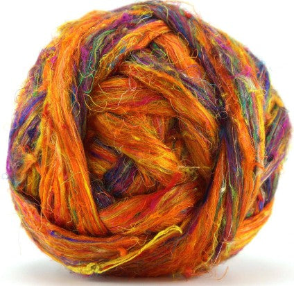 Sari Silk Duo Pack | Textured Roving (SKU:0224) 2 oz