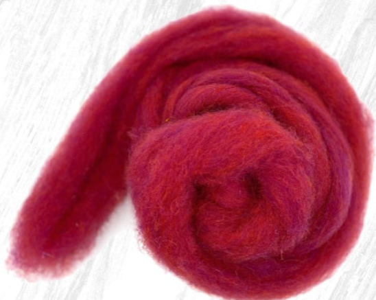 Napa Valley Fibers Carded Corriedale Sliver Mixed Bag, Fiber Tasting #CS3, 4 oz
