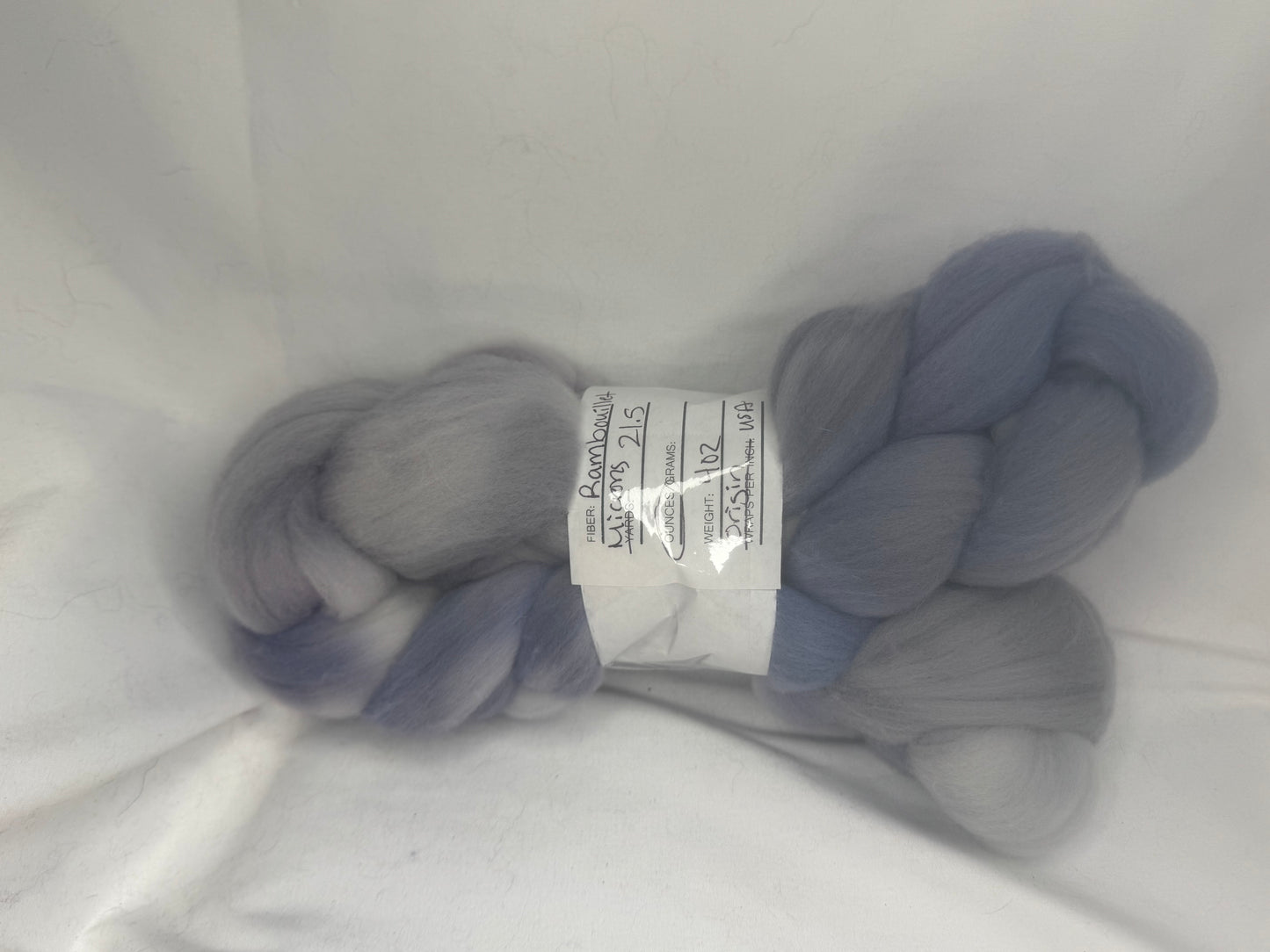 Rambouillet Wool~USA~Hand Dyed 4 oz Braid(RAMUSA-S-07)