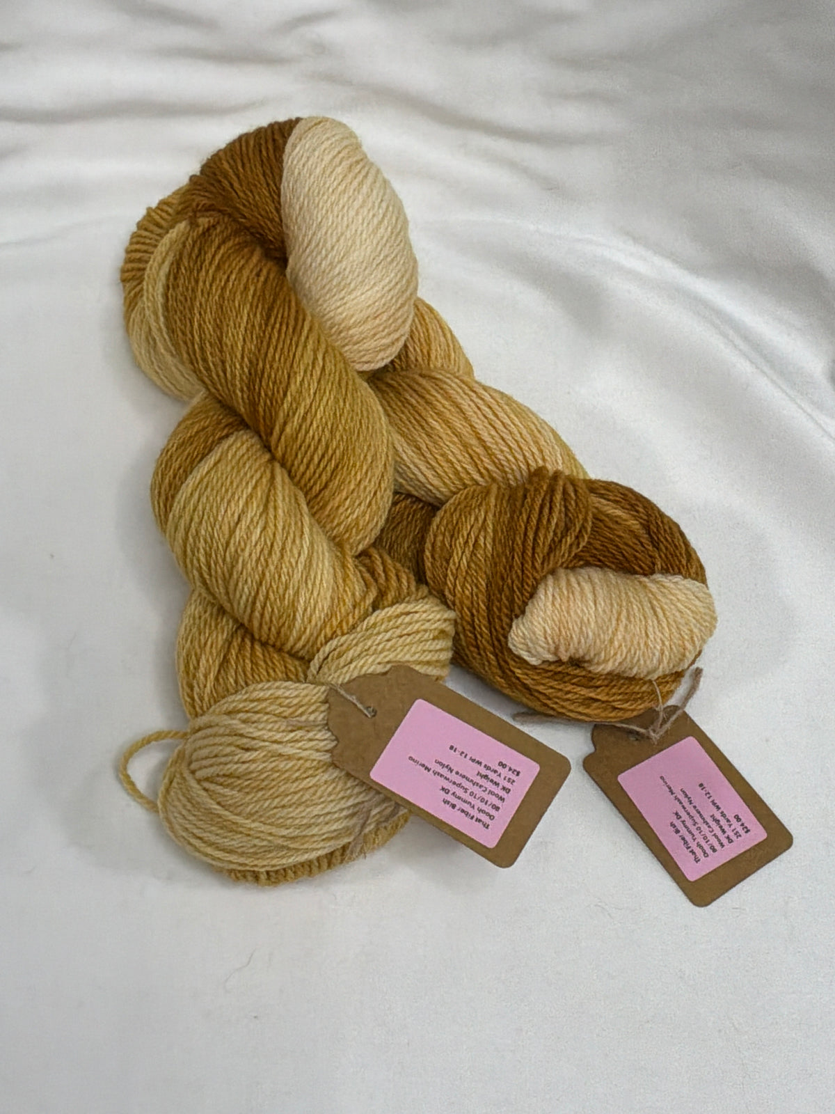 Light Autumn~         Christina's MCN Oooh Yummy! DK~80/10/10 Superwash Merino, Nylon, & Cashmere