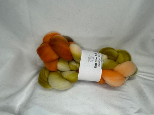 Rambouillet Wool~USA~Hand Dyed 4 oz Braid(RAMUSA-S-04)