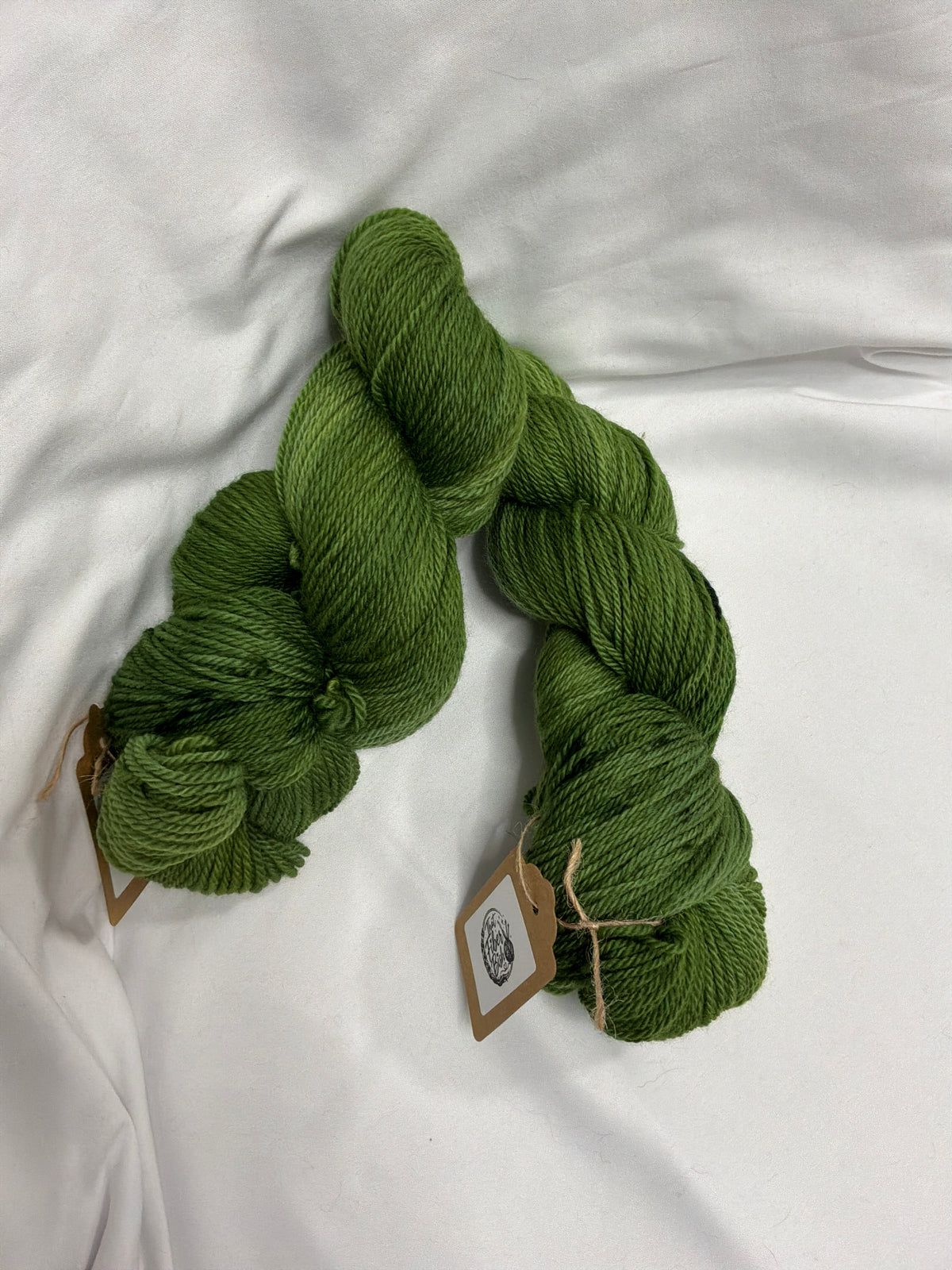 Speckled Moss~        Christina's MCN Oooh Yummy! DK~80/10/10 Superwash Merino, Nylon, & Cashmere