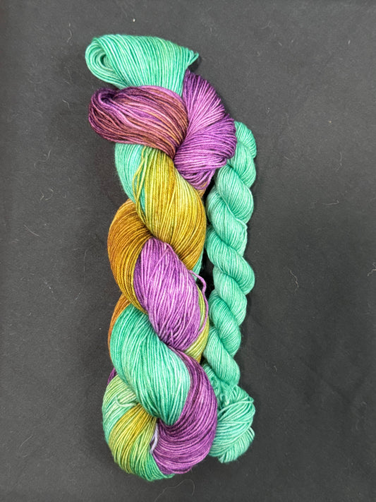 "Star Blossom"~ Fingering Weight Heel & Toe Set