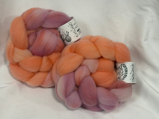 Corriedale~Hand Dyed Braid~4 oz~(COR-S-76)