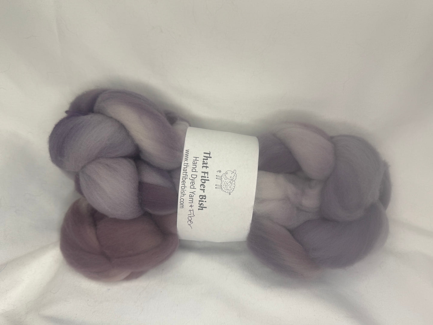 Rambouillet Wool~USA~Hand Dyed 4 oz Braid(RAMUSA-S-12)