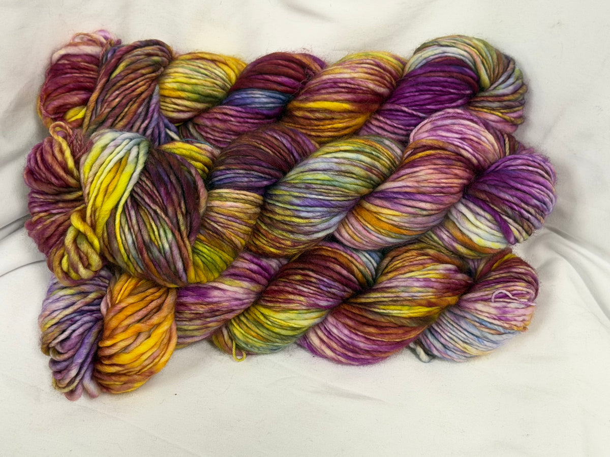 Downtown Girl~ Christina's Thick N' Thin Chunky~100% Superwash Merino