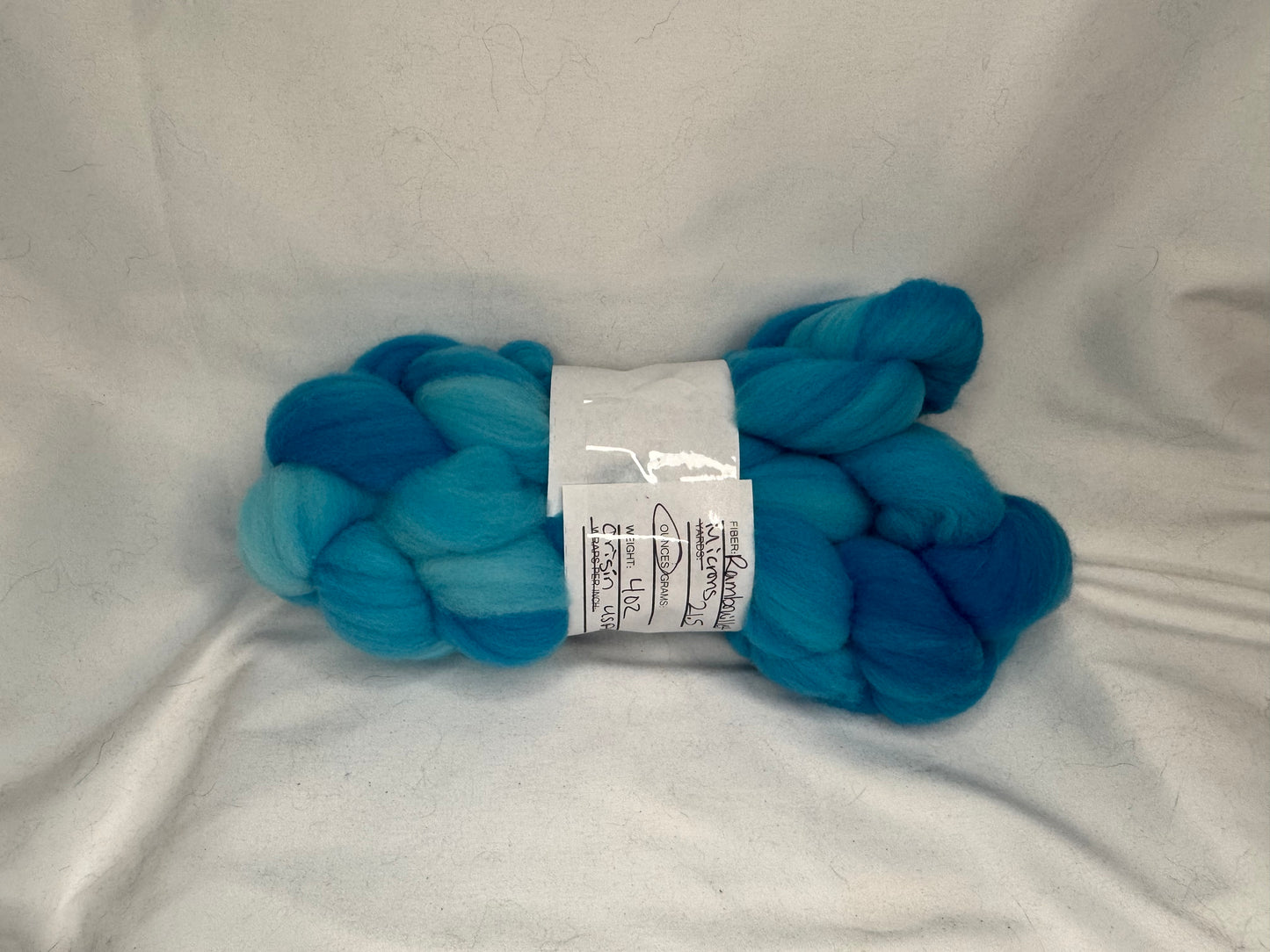 Rambouillet Wool~USA~Hand Dyed 4 oz Braid(RAMUSA-S-06)